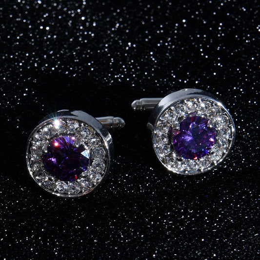 Gemelos Franceses de Diamante para Hombre - Joyería de Puño Elegante - Image 2