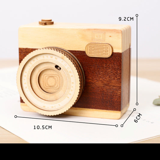 Caja de Música Giratoria con Cámara - Diseño Adorable para Niñas - Image 2