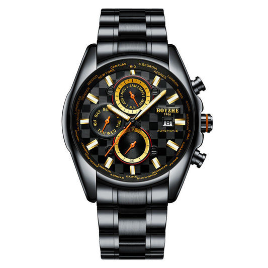 Reloj Mecánico Empresarial Luminoso Resistente al Agua para Hombre - Image 2