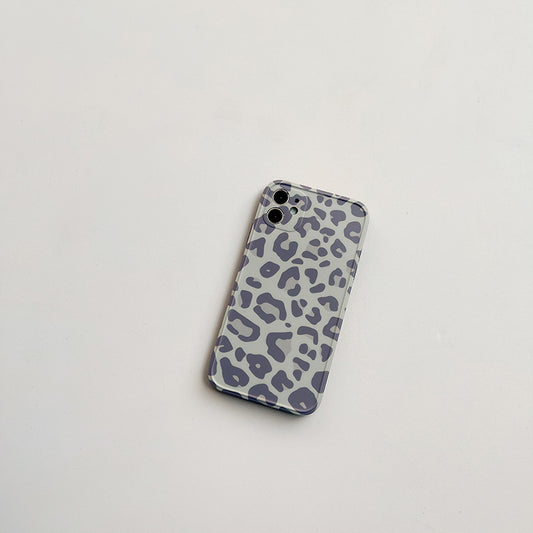 Funda Compatible con Apple Estampado Leopardo Púrpura - Image 2
