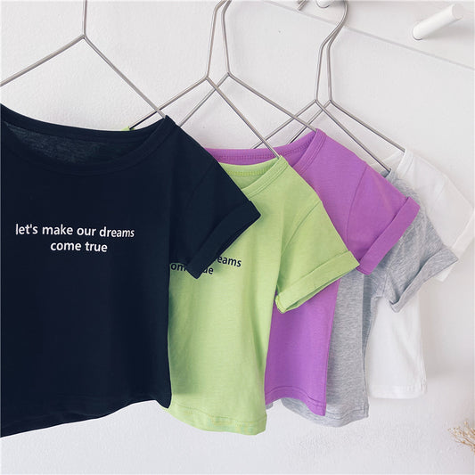 Camisetas de Manga Corta para Niños - Comodidad de Verano - Image 2