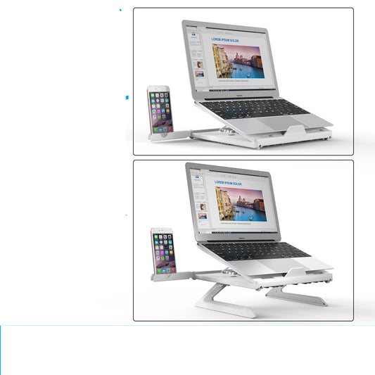 Soporte Ajustable para Laptop en Aluminio - Portátil y Plegable - Image 2