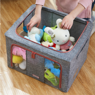 Foldable Fabric Storage Box for Home