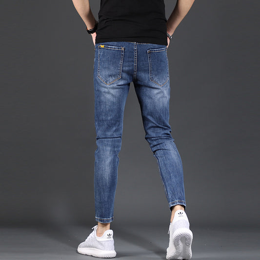 Pantalones Jeans Elásticos Casuales para Hombre - Comodidad Todo Verano - Image 2