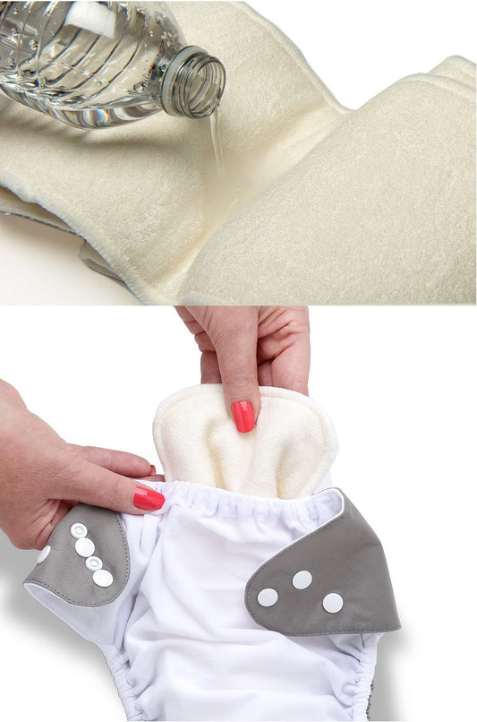 Tapete Cambiador de Fibra de Bambú con Inserto Absorbente para Bebé - Image 2
