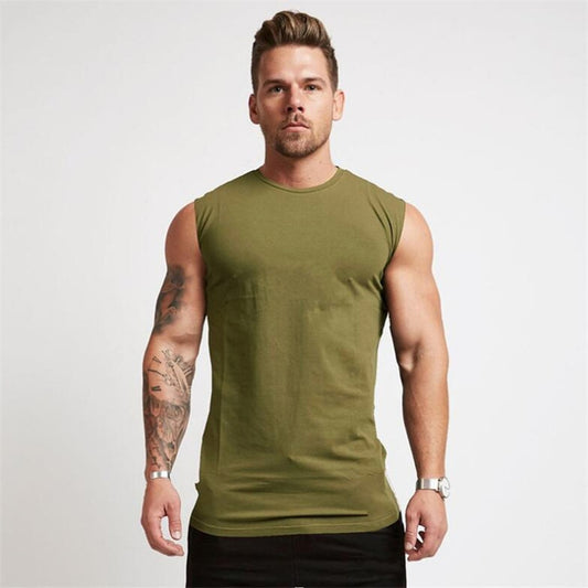 Musculosa Deportiva de Algodón para Hombre - Tank Top Gym - Image 3