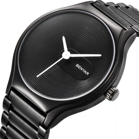 Reloj de Cuarzo Minimalista con Correa de Acero - Image 2