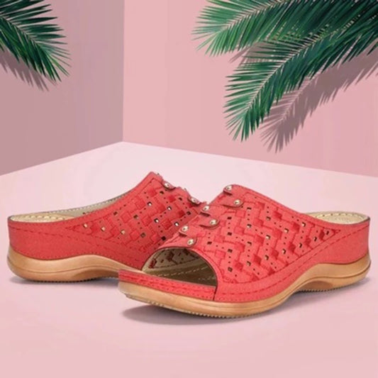 Sandalias Casuales para Mujer con Suela Gruesa y Diseño Ahuecado - Image 2