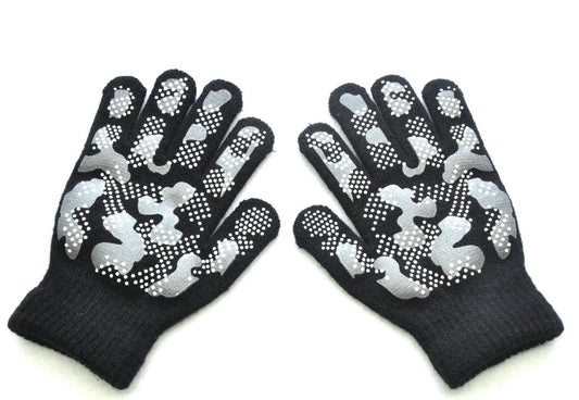 Guantes Térmicos Tejidos para Niños 5-11 Años con Agarre Antideslizante - Image 2