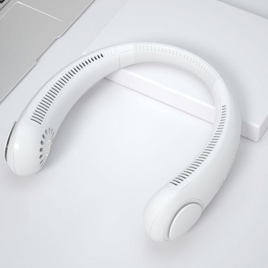 Ventilador Portátil Sin Aspas con Carga USB - Silencioso y Manos Libres - Image 2
