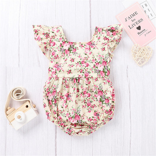 Enterizo Floral para Bebés y Niñas Pequeñas - Image 2