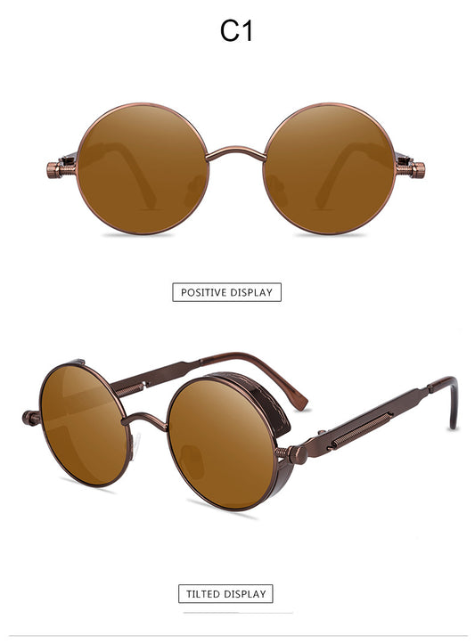 Gafas de Sol Steampunk con Resorte Metálico - Image 2
