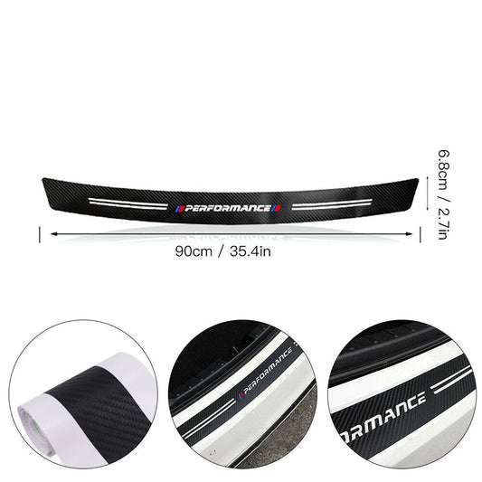 Protector de Fibra de Carbono para Parachoques Trasero - Honda Odyssey, Spirior, CR-V, Civic, XR-V, HR-V, City, Accord, Jazz - Image 2