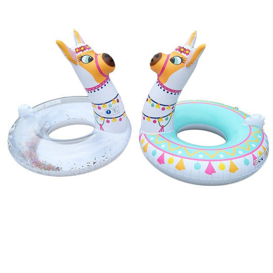 Flotador Inflable Alpaca para Piscina - Cama Flotante Divertida - Image 2