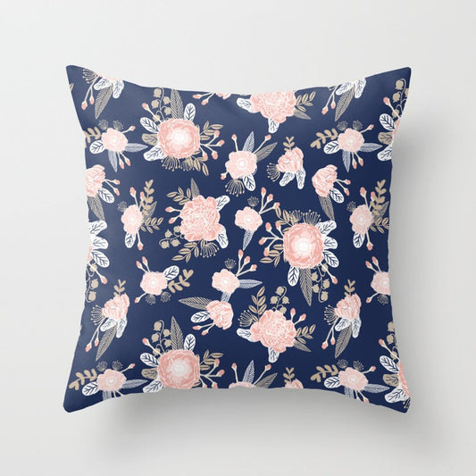 Funda de Almohada Diseño Floral Pastoral Pura para el Hogar - Image 2