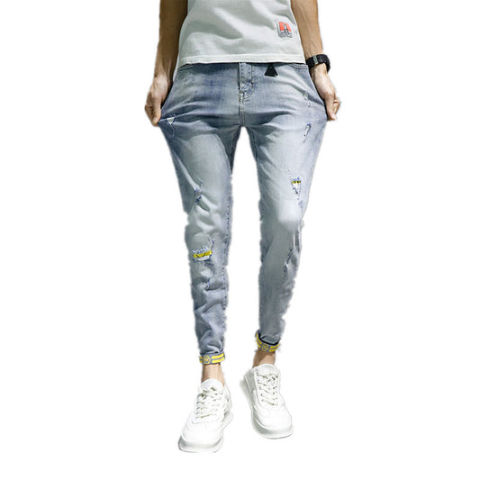 Pantalones Jeans Slim Fit Hombre - Diseño Moderno Primavera Otoño - Image 2