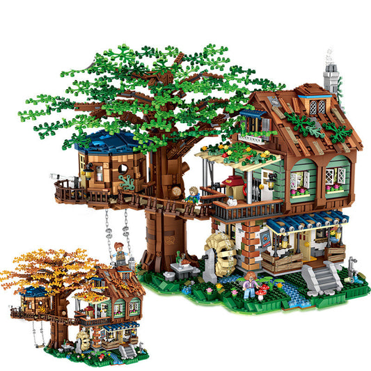 Casa del Árbol Bosque - Set de 4761 Bloques de Construcción con Figuras DIY - Image 2