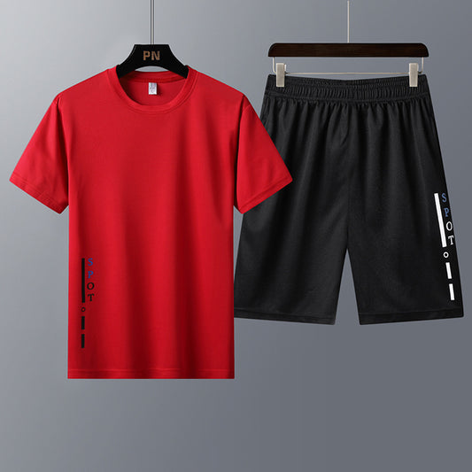 Conjunto Deportivo Juvenil Dos Piezas - Playera Manga Corta Tendencia - Image 2
