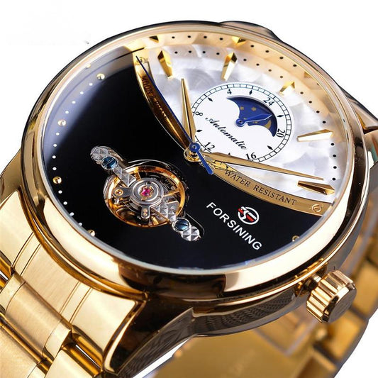 Reloj Automático Multifunción Tourbillon para Hombre - Elegancia y Precisión - Image 2