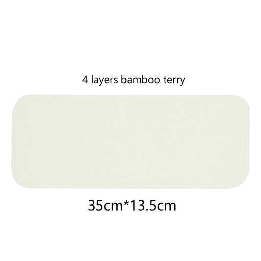 Pañales Lavables de Fibra de Bambú Puro - Absorbentes y Reutilizables - Image 2