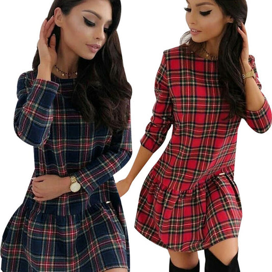 Falda Midi Cuadros Delgada para Mujer - Diseño Elegante y Versátil - Image 2