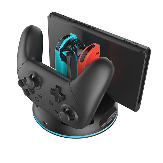 Cargador para Switch con Controles Joy-Con Izquierdo y Derecho - Mango Pequeño y Pro - Image 2