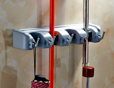 Soporte Organizador de Pared para Escobas y Trapeadores - Image 2