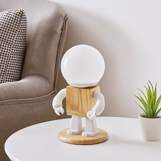 Lámpara de Escritorio Robot Luminoso - Luz Nocturna Decorativa para Dormitorio - Image 2