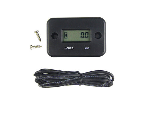 Medidor de Horas LCD para Motocicleta, Lancha y ATV - Contador Inductivo - Image 2