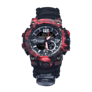 Reloj Deportivo Multifunción con Silbato de Emergencia y Brújula - Image 2