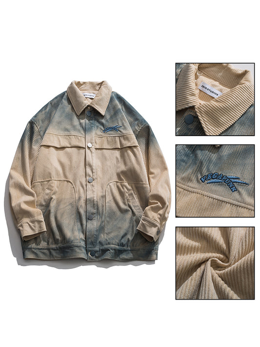 Chaqueta de Pana Unisex con Solapa Clásica - Image 2
