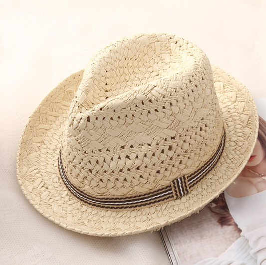 Sombreros Panamá Padre e Hijo Transpirables - Gorras Jazz Playa Verano - Image 2