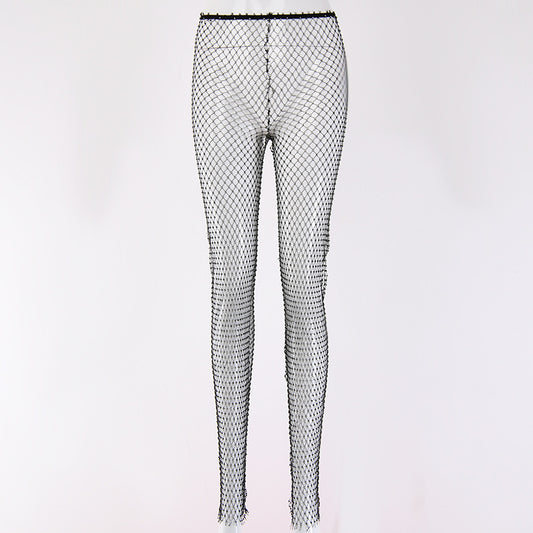 Pantalones de Malla Diamante - Colección Verano - Image 2