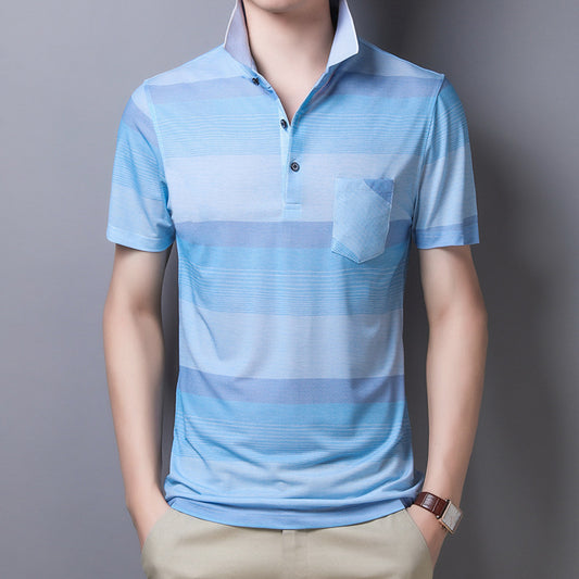 Polo Casual de Manga Corta para Hombre - Diseño Simple y Versátil - Image 2
