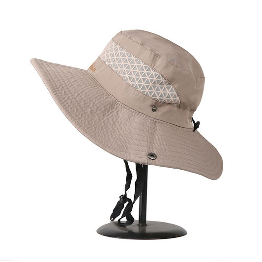 Sombrero Bucket Unisex de Ala Ancha con Protección UV para Pesca y Playa - Image 2