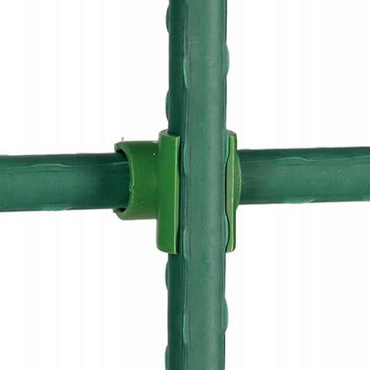 Enrejado de Jardín con Estructura de Acero Revestido para Plantas Trepadoras - Image 2
