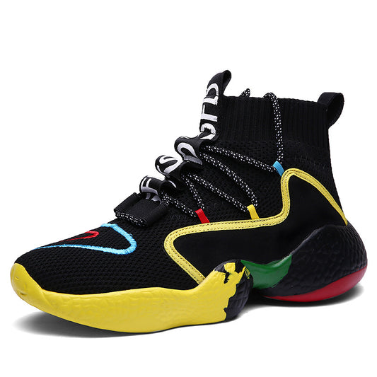 Zapatillas Deportivas Tejidas Altas para Hombre Flying Knit - Image 2