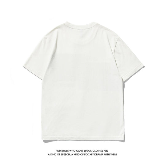 Camiseta Japonesa de Verano para Hombre - Algodón Puro de Manga Corta - Image 2