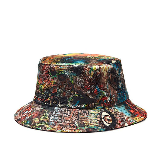 Gorra Pescador con Estampado Graffiti - Image 2