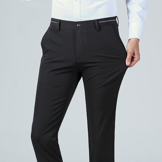 Pantalones de Negocios Elásticos Versátiles - Corte Moderno Todo Temporada - Image 2