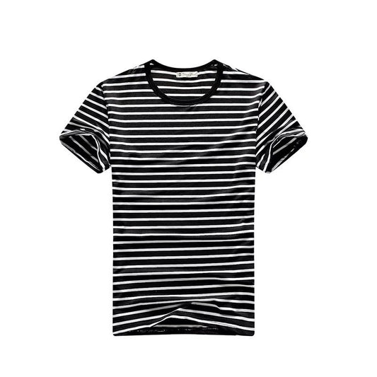 Camiseta Hombre Manga Corta Estilo Marinero - Ropa de Verano Fresca y Cómoda - Image 2