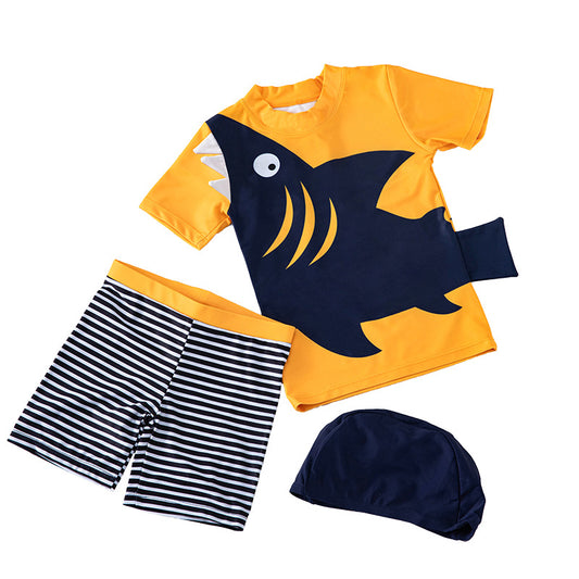 Traje de Baño Infantil Coreano con Protección Solar - Secado Rápido para Niños - Image 2