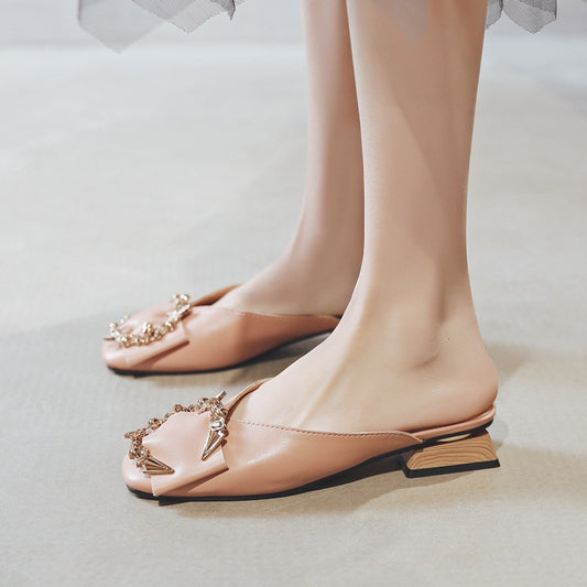 Pantuflas Cómodas Talla Grande para Mujer (41-43) - Modelo Baotou Verano - Image 2