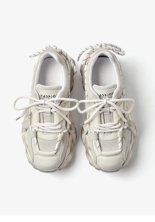 Zapatillas Deportivas Casual para Mujer con Suela Gruesa Estilo Coreano - Image 2