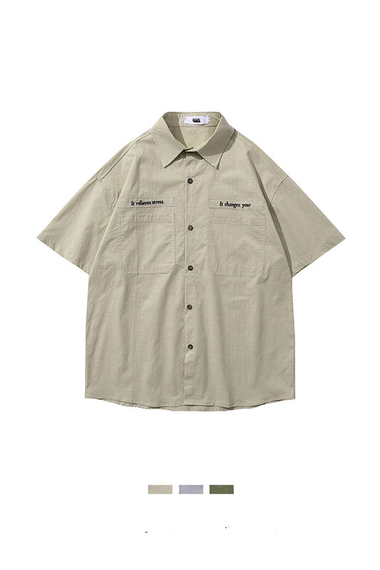 Camiseta Unisex Estilo Hong Kong para Verano - Image 2