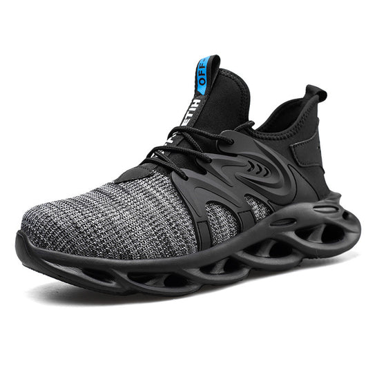 Zapatos de Seguridad Laboral para Hombre - Malla Transpirable Verano, Punta de Acero Antiaplastamiento - Image 2