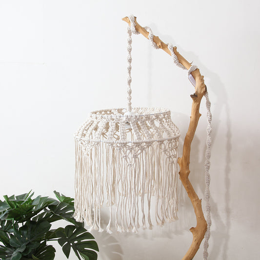 Lámpara Colgante Tejida Bohemia Nórdica para Decoración del Hogar - Image 2