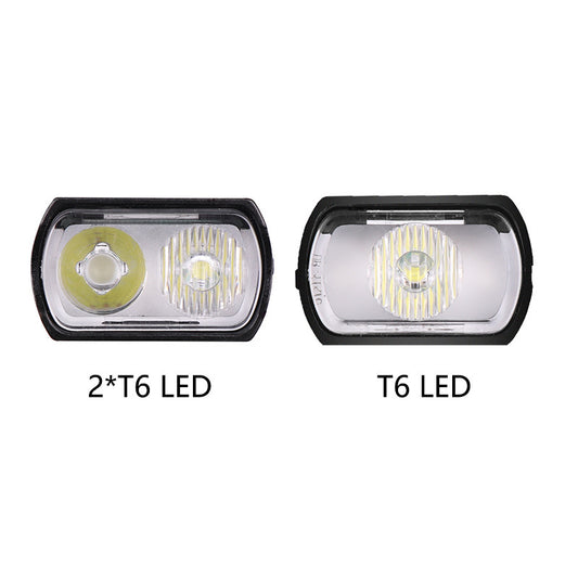 Luz LED Recargable para Bicicleta de Montaña - Impermeable con Pantalla de Batería - Image 2