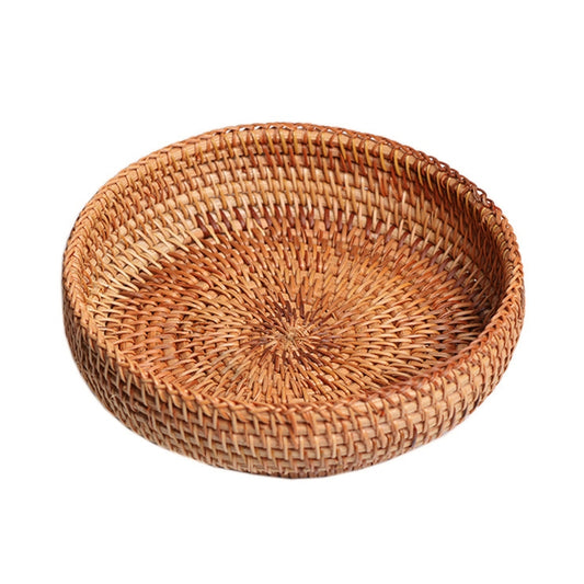 Canasta Tejida a Mano en Ratán Natural para Almacenamiento de Cocina - Image 2