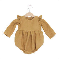 Pijama Enterizo para Bebé Niña de Algodón Orgánico, Manga Larga 0-24 Meses - Image 2